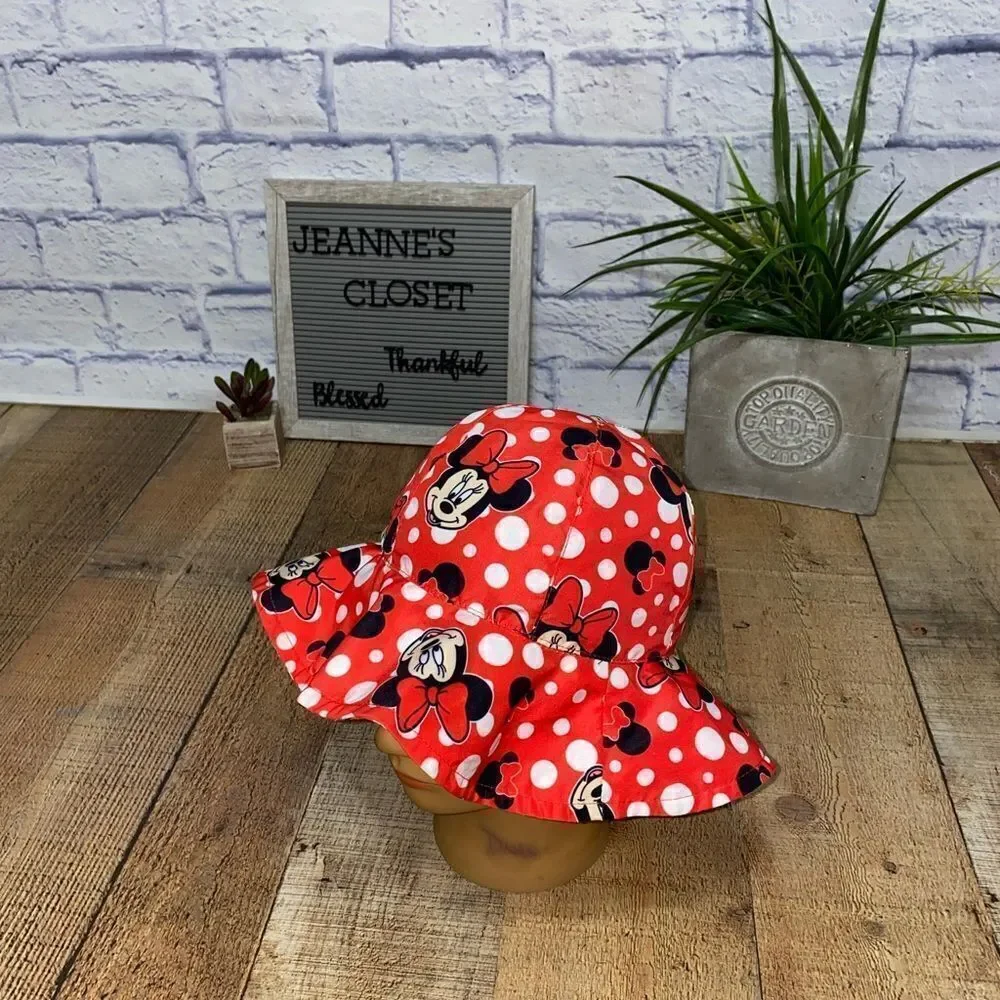 Disney Minnie Mouse‎ polka dot bucket hat